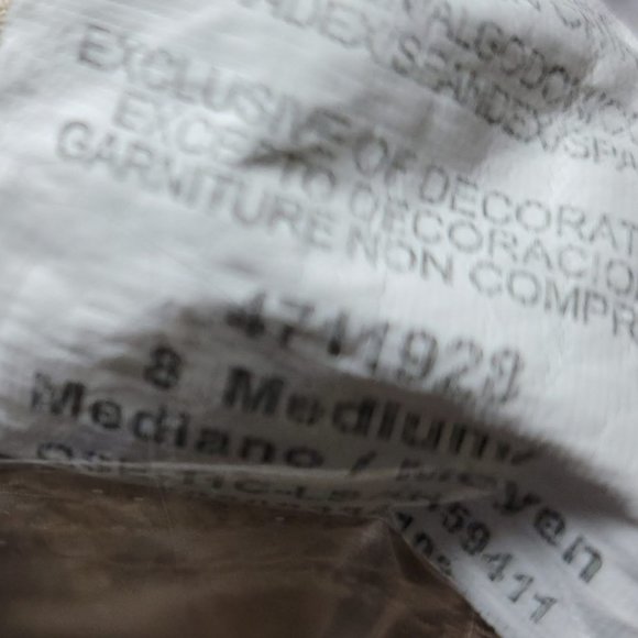 Lee Tan Khaki Drawstring Bermuda Shorts Size 8 - Picture 3 of 6